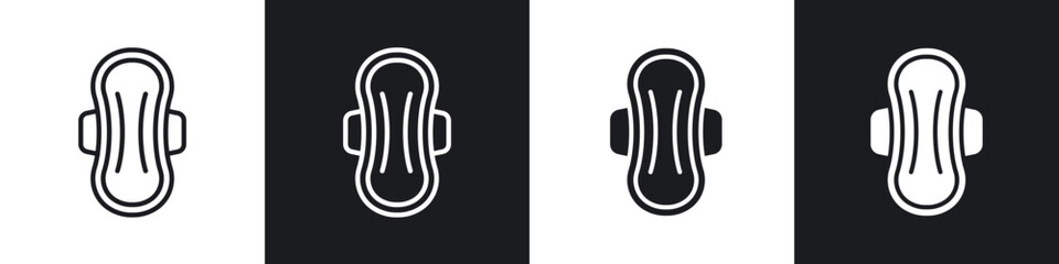 Sanitary pad icon © ramsey