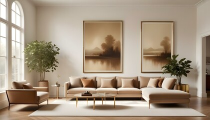 Photo interior modern design room 3d illustration