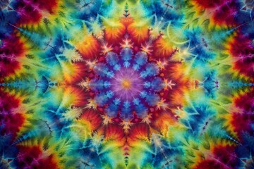 Vibrant mandala design 