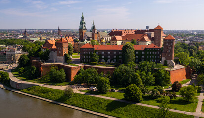 Krakowska Wawel Lato © sopthedrone
