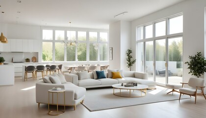 Photo interior modern design room 3d illustration