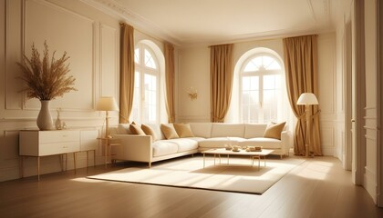 Photo interior modern design room 3d illustration