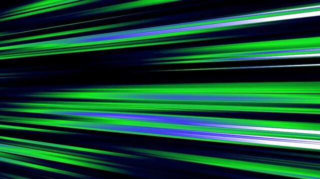 Colorful Anime Speed Lines. Fast speed glowing flashing lines streaks color animation