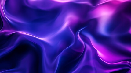 Fototapeta premium Vibrant purple and blue abstract background, fluid