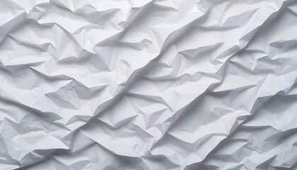 Obraz premium white crumpled paper,White crumpled paper texture background, vector illustration. A wrinkled and creased blank paper texture, perfect for grunge backdrop design.264