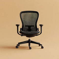 Modern ergonomic office chairs with mesh backrest
