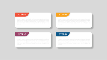 Business Vector infographic template concept