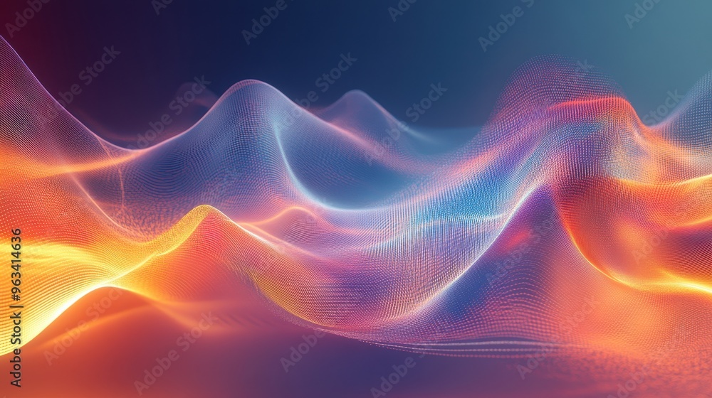 Poster network data flow abstraction: illuminated curves of global connectivity