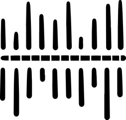 statistic data graph chart outline icon