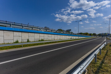 Viaduct in Częstochowa, Aleja Wojska Polskiego, European Road 75 © dominikspalek.pl