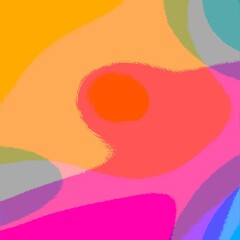 Fototapeta premium abstract colorful background with circles