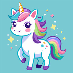 Fantasize with Minimalism: How to Create an Atmosphere of Joy with a Magical Unicorn in Your Works.
