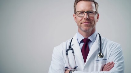 Fototapeta premium The Confident Medical Professional