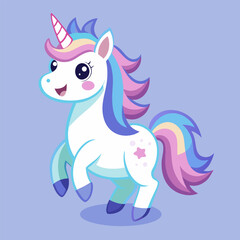 Dive into the world of fun with a minimalist unicorn: glowing illustrations for a worldwide holiday!
