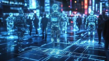 The Power of AI and Human Synergy: Images highlighting collaboration between artificial intelligence and human ingenuity