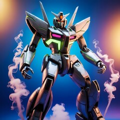 Naklejka premium rock star on stage