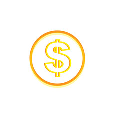money icons collection isolated on a white background