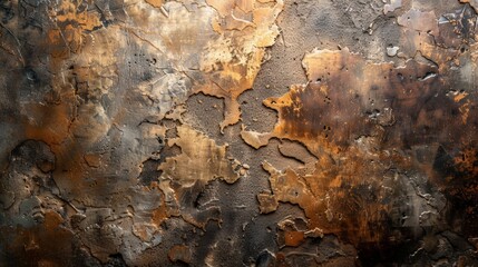 rock abstract brown wall background 