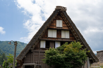 夏の白川郷, 岐阜県