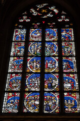 stained glass window