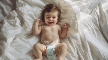 The Happy Baby on Bedding
