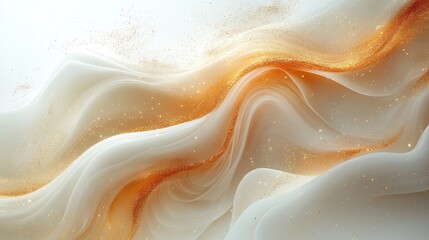 Fototapeta premium Elegant background featuring a soft gradient with gold accents
