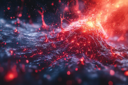 Hypercortisolism background wallpaper design, modern creative and colorful png file
