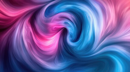 Obraz premium Colorful swirling abstract background with vibrant hues of blue, pink, and purple blending seamlessly, creating a dynamic and artistic effect