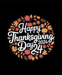 Obraz premium Thanksgiving T-shirt Design