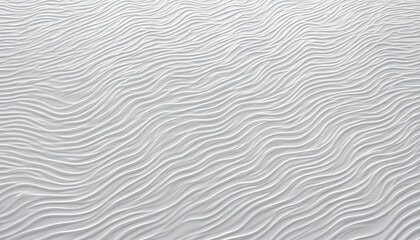 Obraz premium Abstract Wavy Pattern in Minimalistic White Texture
