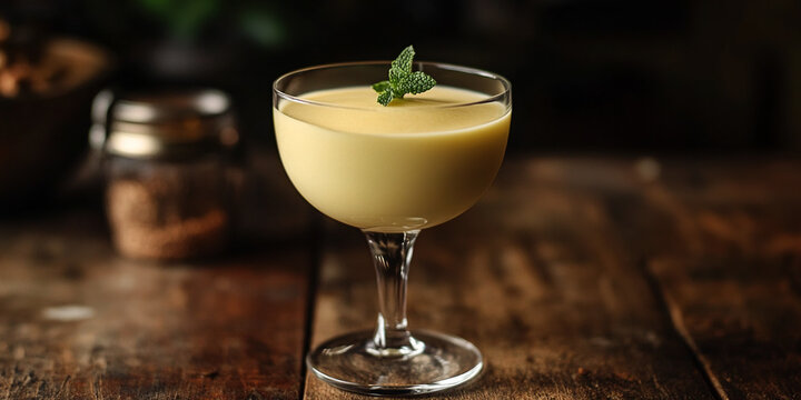 Zabaione on the table