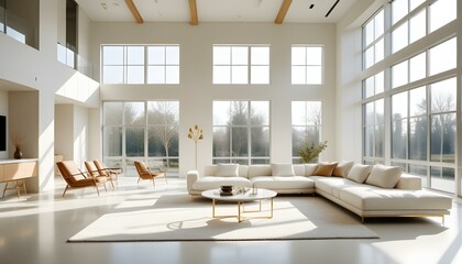 Photo interior modern design room 3d illustration