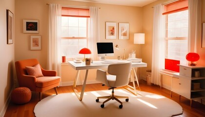 Photo interior modern design room 3d illustration