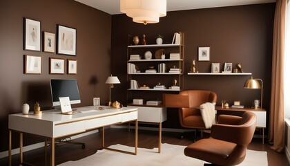 Photo interior modern design room 3d illustration