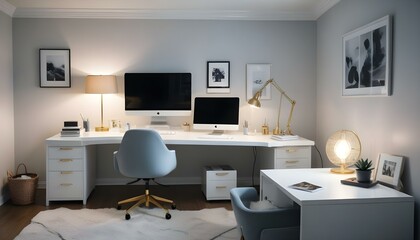 Photo interior modern design room 3d illustration