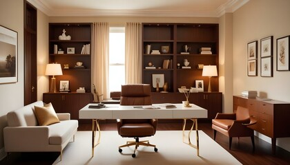 Photo interior modern design room 3d illustration