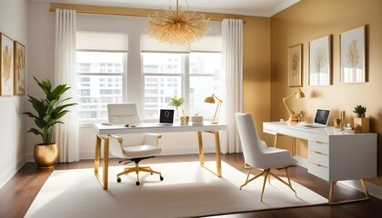 Photo interior modern design room 3d illustration