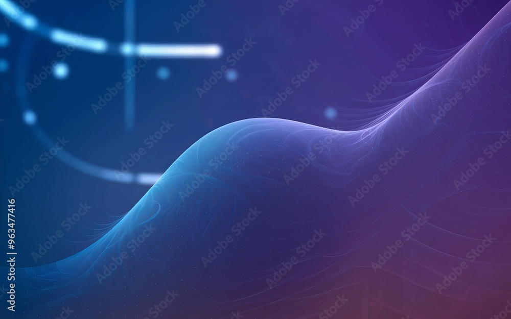 Poster abstract blue purple wave. abstract background with a blue and purple gradient. the background has a