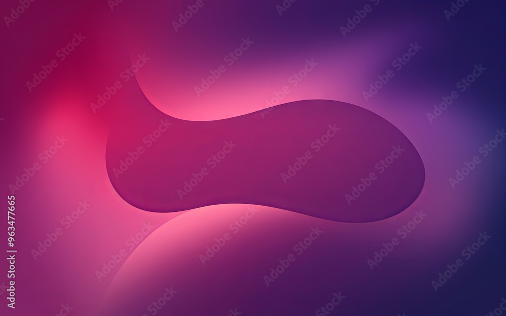 Poster abstract purple gradient. purple and pink gradient background with a smooth, abstract shape. ideal f