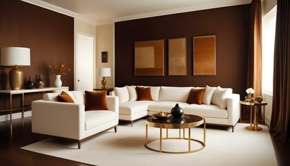 Photo interior modern design room 3d illustration