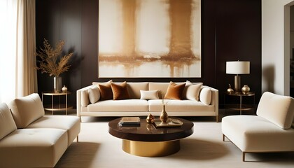 Photo interior modern design room 3d illustration
