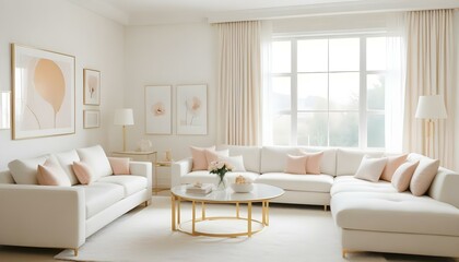 Photo interior modern design room 3d illustration