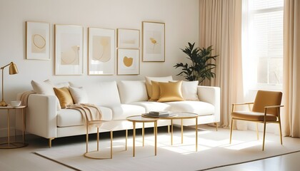 Photo interior modern design room 3d illustration