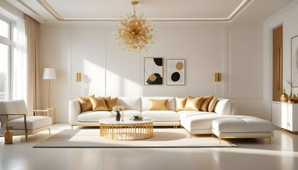 Photo interior modern design room 3d illustration