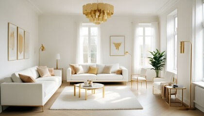 Photo interior modern design room 3d illustration