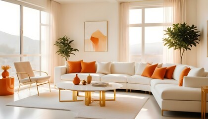 Photo interior modern design room 3d illustration