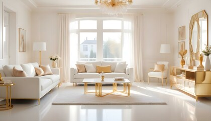 Photo interior modern design room 3d illustration