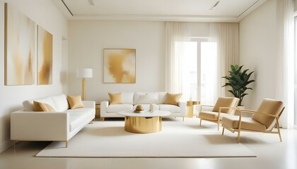 Photo interior modern design room 3d illustration