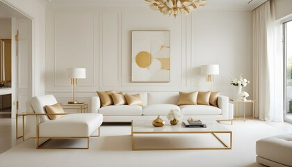 Photo interior modern design room 3d illustration