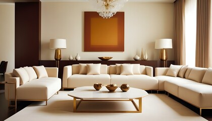 Photo interior modern design room 3d illustration